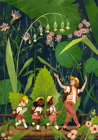 Illustration for article titled The Girl Among The Cherry Blossoms